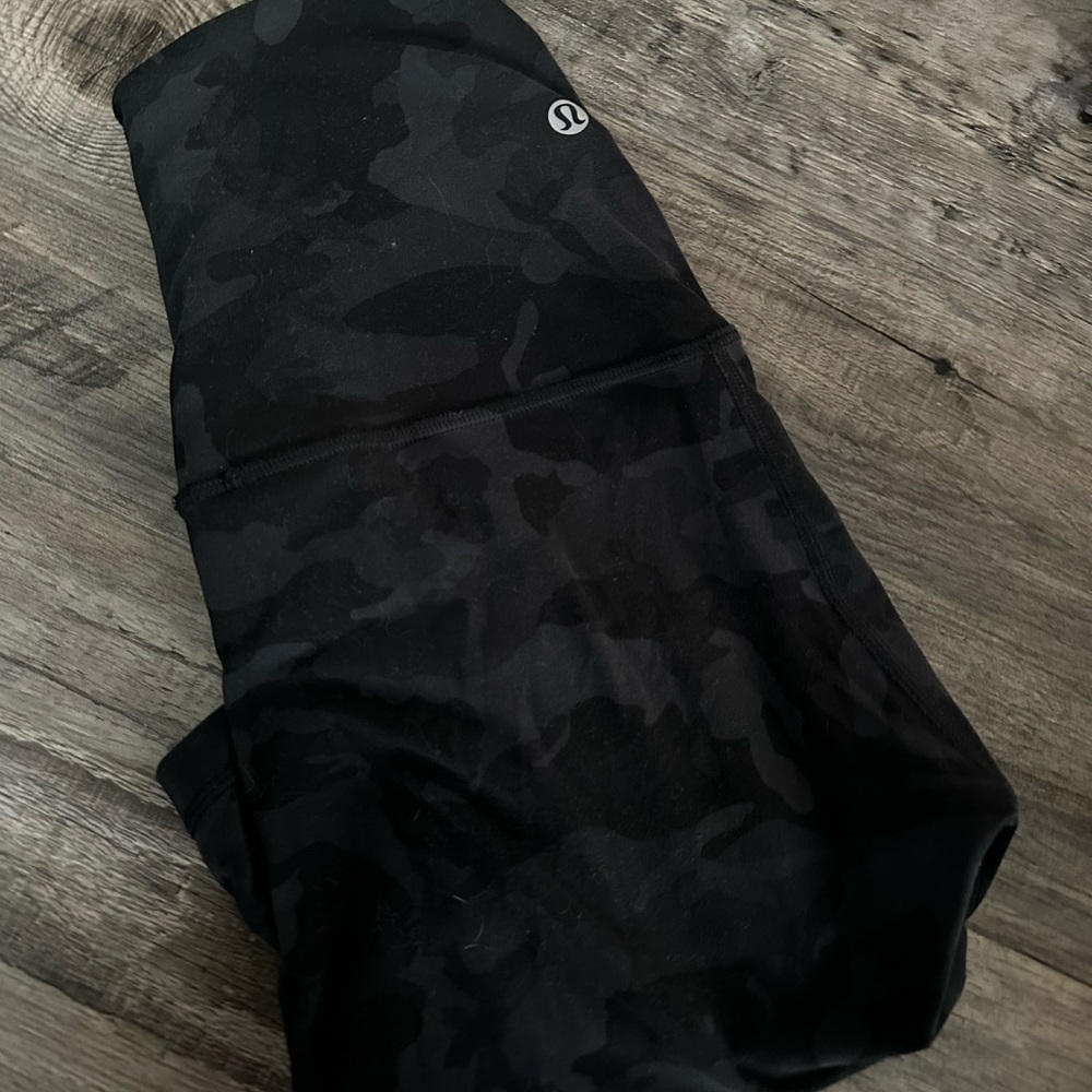 Lulu lemon camo biker shorts